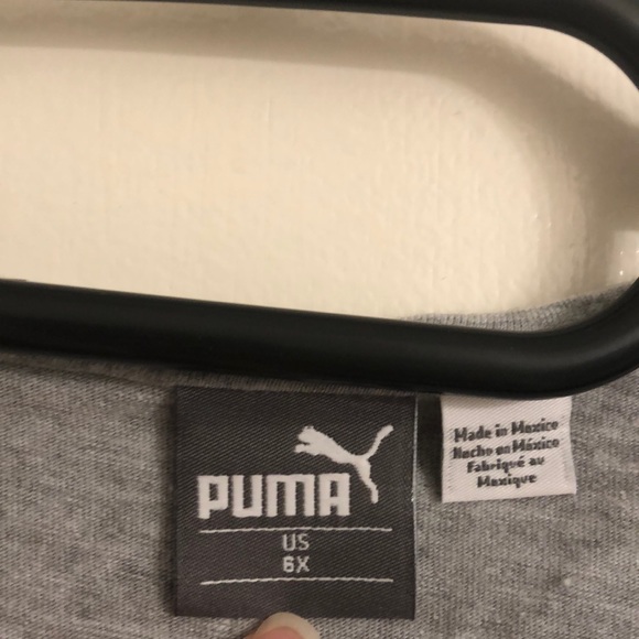 Jr Girls Puma Capped Sleeve Shirt - Picture 3 of 8